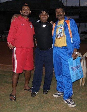 A photograph of Jo Paul Ancheri during his time as a professional footballer