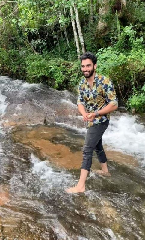 A picture of Abhishek Sreekumar from a trip