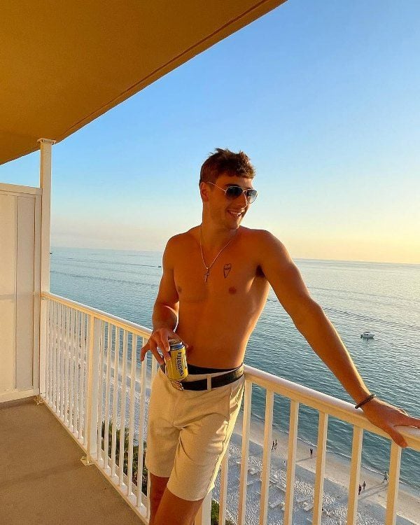 A picture of Austin Shepard from one of his vacations 