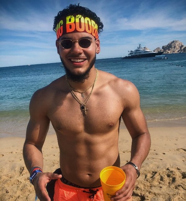 A picture of Bryan Arenales from his trip to Mexico