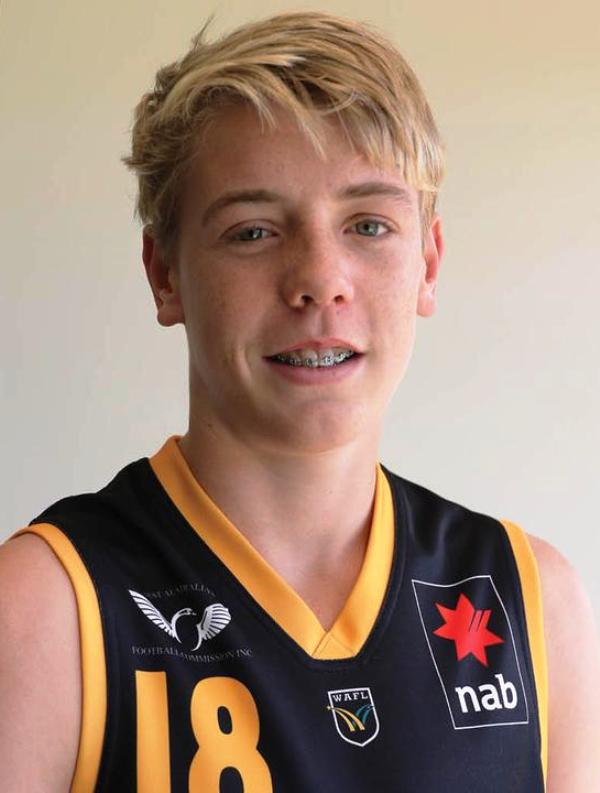 A picture of Cameron Green as a football player of West Australian Football Commission (WAFC)