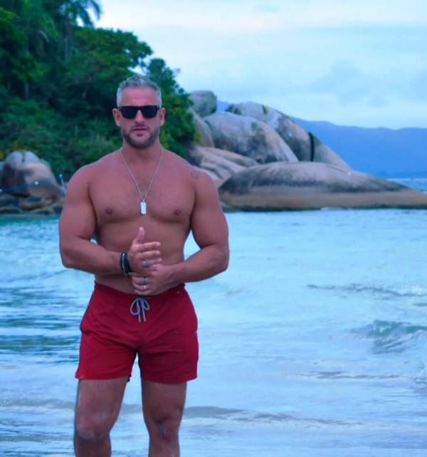 A picture of Claudio Di Lorenzo from his trip to Brazil