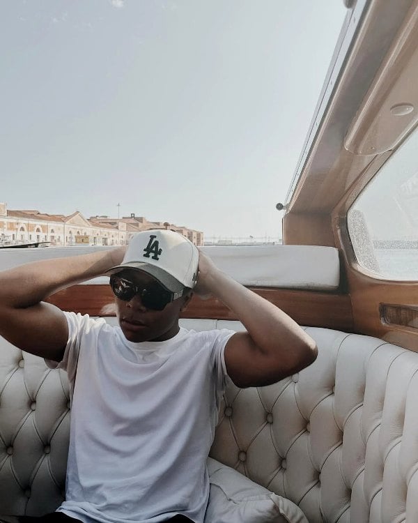 A picture of Elijah M. Cooper from his trip to Italy