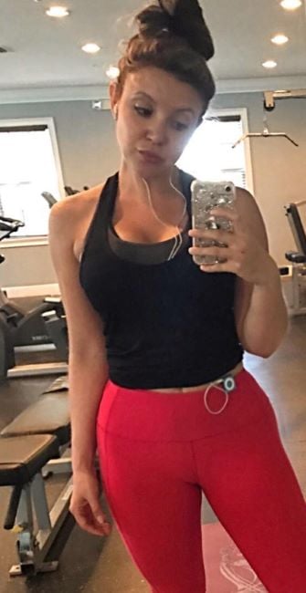 A picture of Felicia Combs at the gym