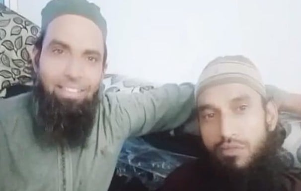 A picture of Ghaus Muhammad and Muhammad Riyaz