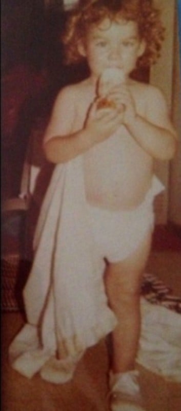 A childhood picture of Ian Somerhalder clicked in 1979