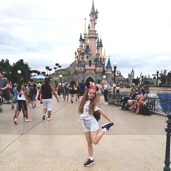 A picture of Imogen Faith Reid from her trip to Disneyland