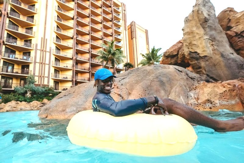 A picture of Jamal Roberts from one of his vacations