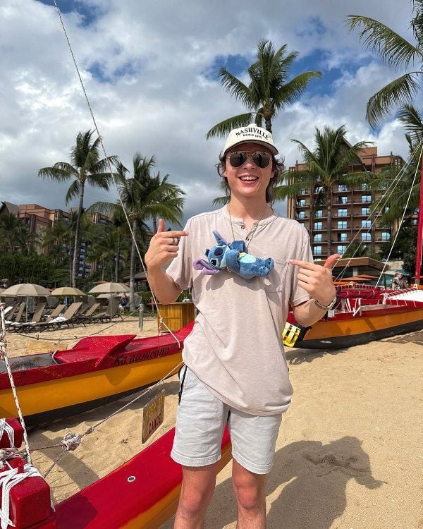 A picture of John Foster from one of his vacations