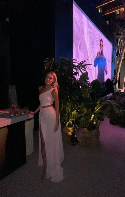 A picture of Josie Redmond during the Baby 2 Baby event