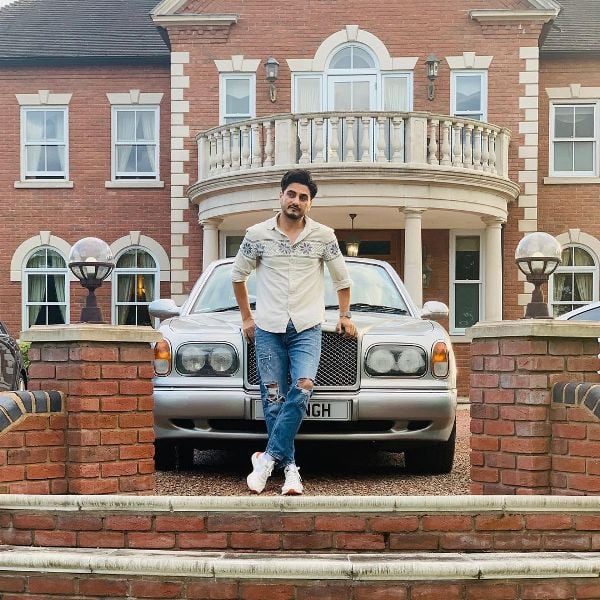 A picture of Kulwinder Billa from his trip to Hampton in Arden, England