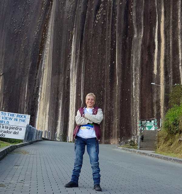 A picture of Lady Tabares from one of her vacations