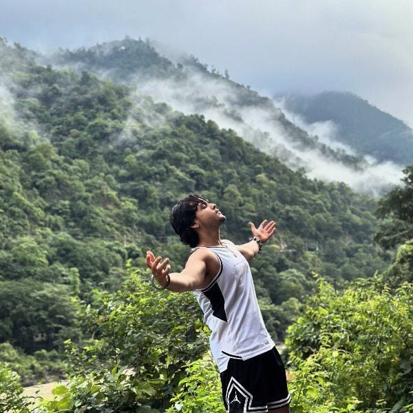 A picture of Manmeet Singh from his trip to Rishikesh, Uttarakhand