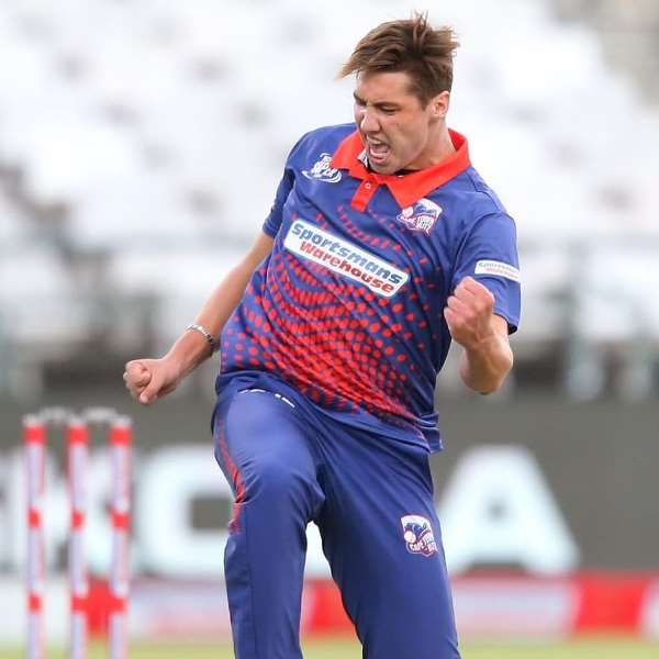 Nandre Burger playing for Cape Town Blitz