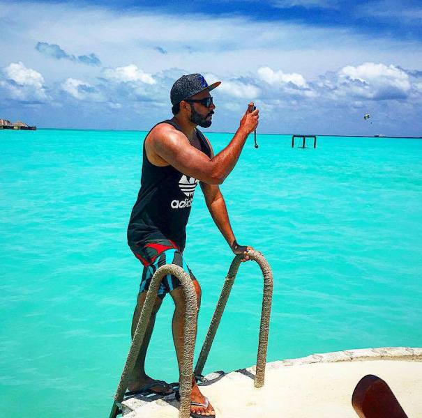 A picture of Nikhil Sosale from one of his vacations