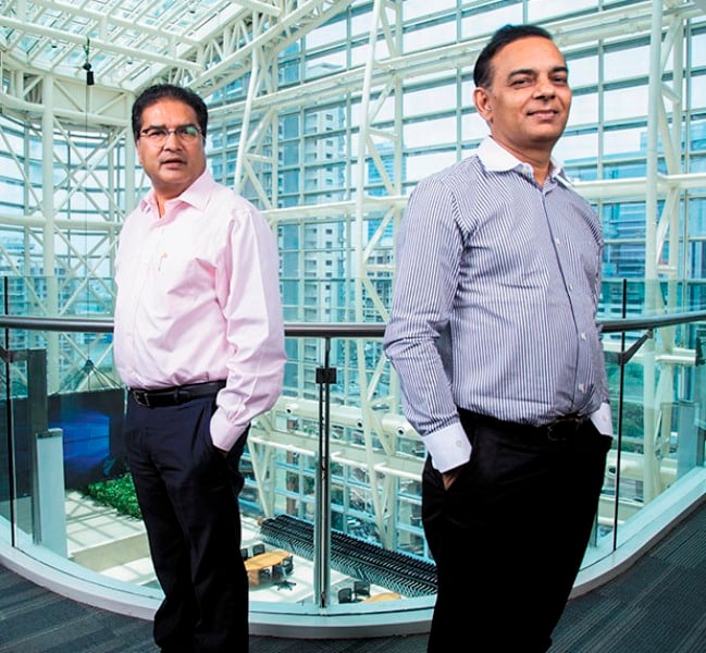 A picture of Raamdeo Agrawal and Motilal Oswal