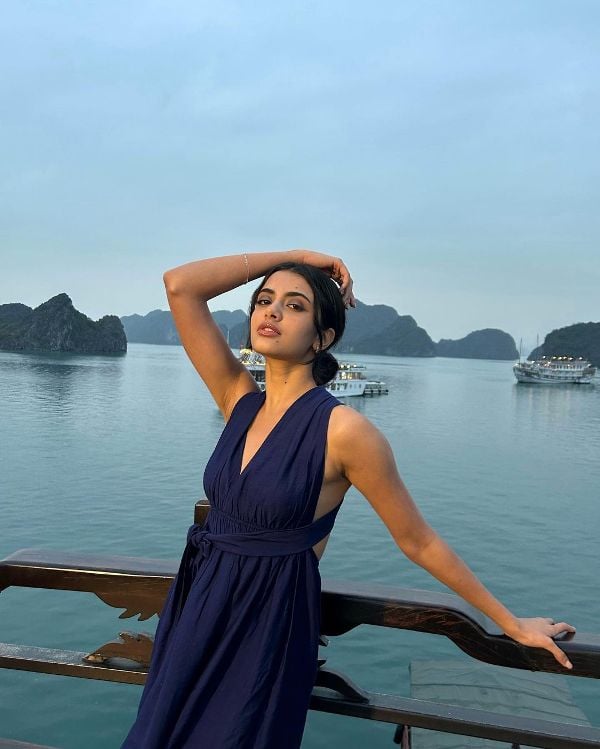 A picture of Rhea Singha from her trip to Vietnam