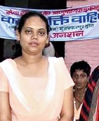 A picture of Shaista Parveen alias Madhu one of the accused in Muzaffarpur Shelter Home Rape Case