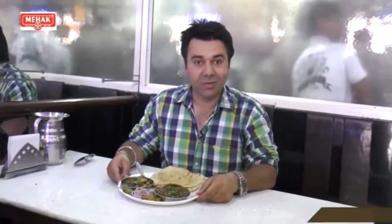 Sukhpal Singh hosting Zayka Punjab da in 2015