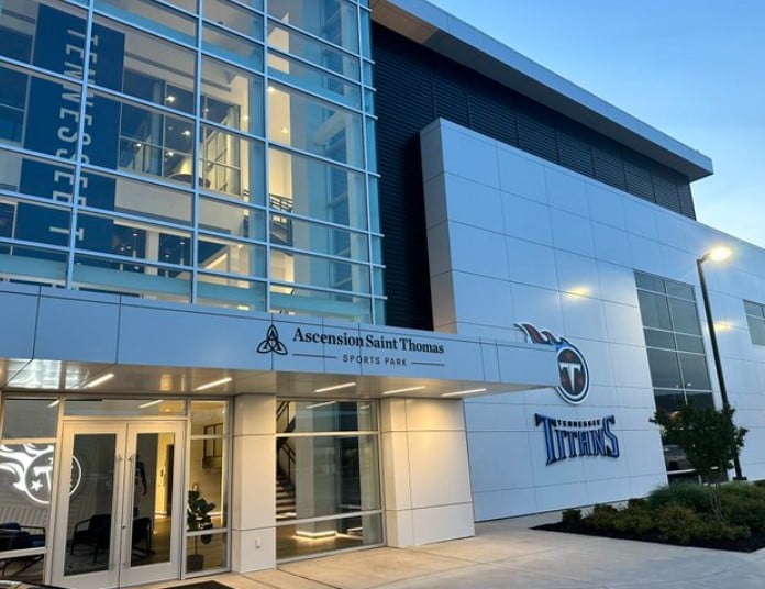 A picture of Tennessee Titans workplace