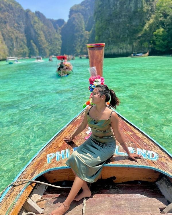 A picture of Varsha Kaveri in Thailand