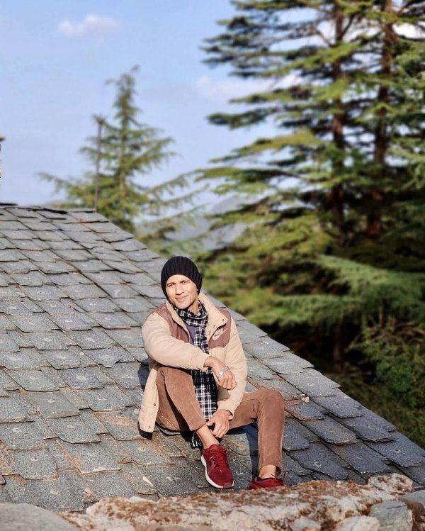 A picture of Vibhu Raghave from one of his vacations 