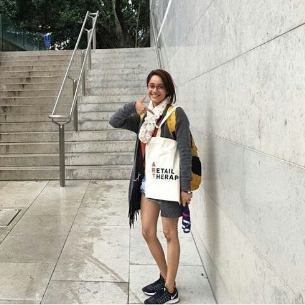 A picture of Vinita Joshi from her trip to New Zealand