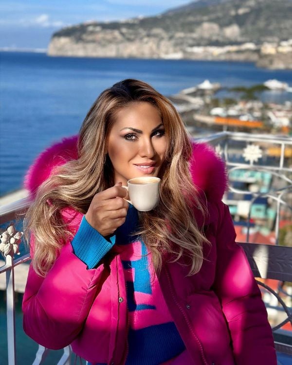 A picture of Yvonne Tihina from her trip to Italy