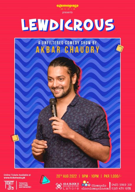 A poster of Akbar Chaudry