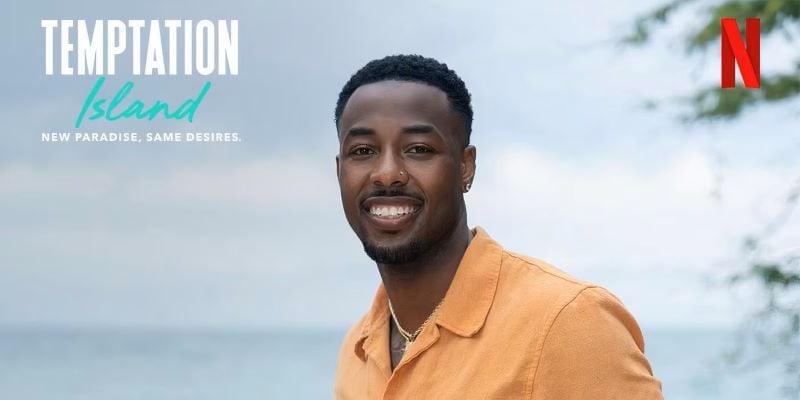 A poster of Brion Whitley from the TV show Temptation Island (2025)