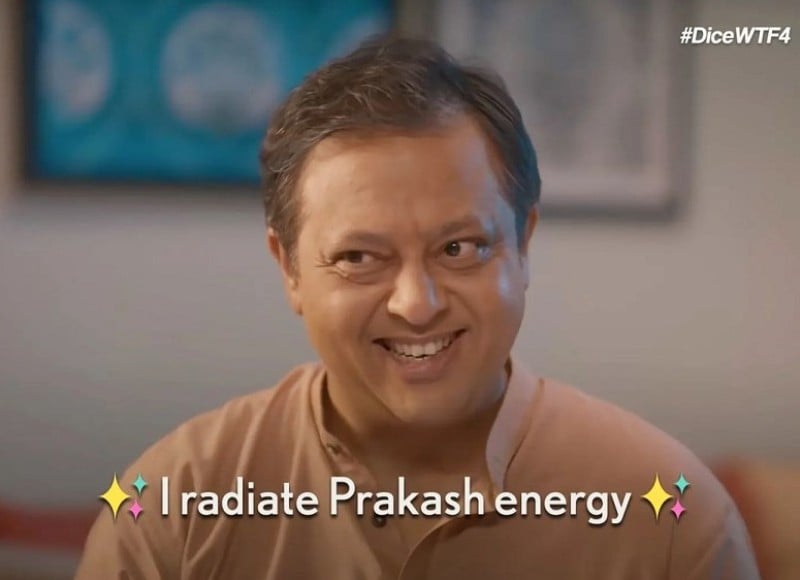 A poster of Nitesh Pandey