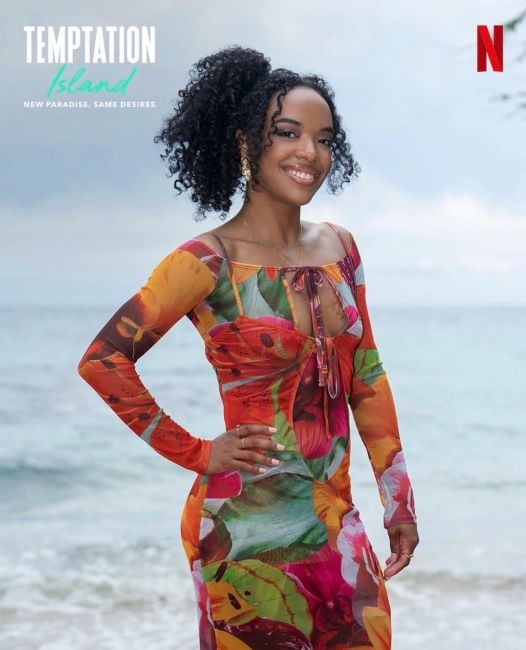 A poster of Shante Glover from the TV series Temptation Island (2025)