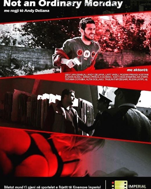 A poster of the Albanian film Out of Touch (2011)
