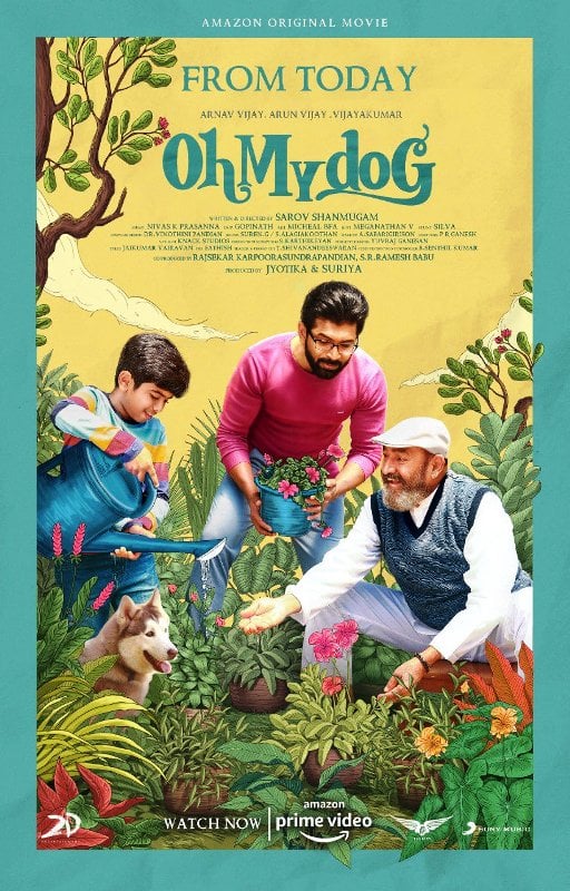 A poster of the Tamil film Oh My Dog