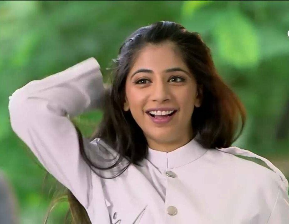 A scene of Snehal Rai from the scene of a TV show