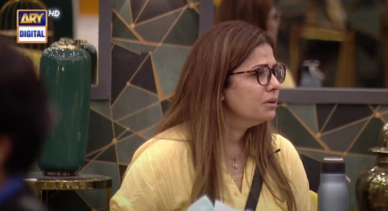 A screengrab from the reality show Tamasha Season 2, featuring Amber Khan