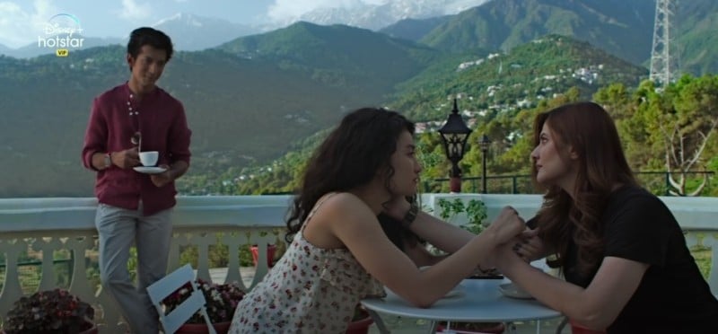A screengrab of Jahnvi Rawat from the film Hum Bhi Akele Tum Bhi Akele