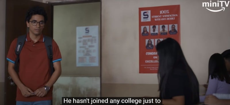 A screengrab of the TVF series Half CA, starring Rohan Joshi