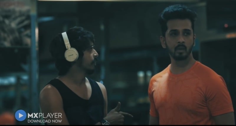 A screengrab from the series Idiot Box, featuring Abhijeet Khandkekar