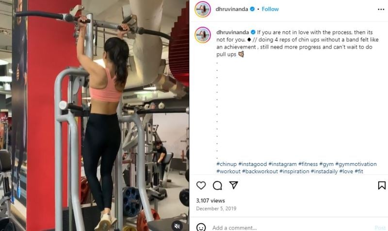 A screenshot of Dhruvi Nanda