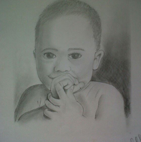 A sketch created by Lekha Lekha Jambaulikar