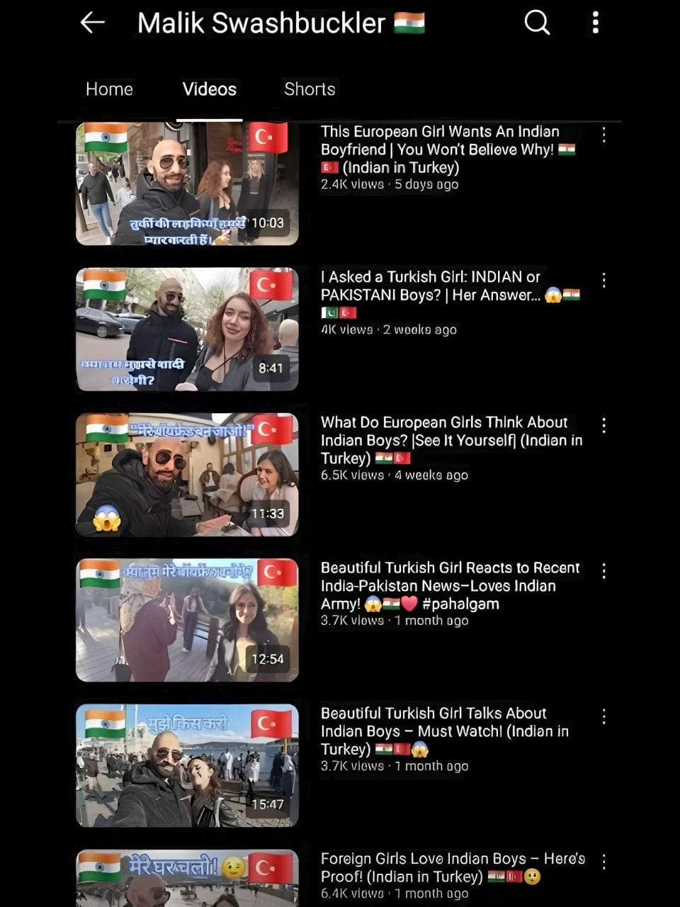 A snip from Malik Swashbuckler