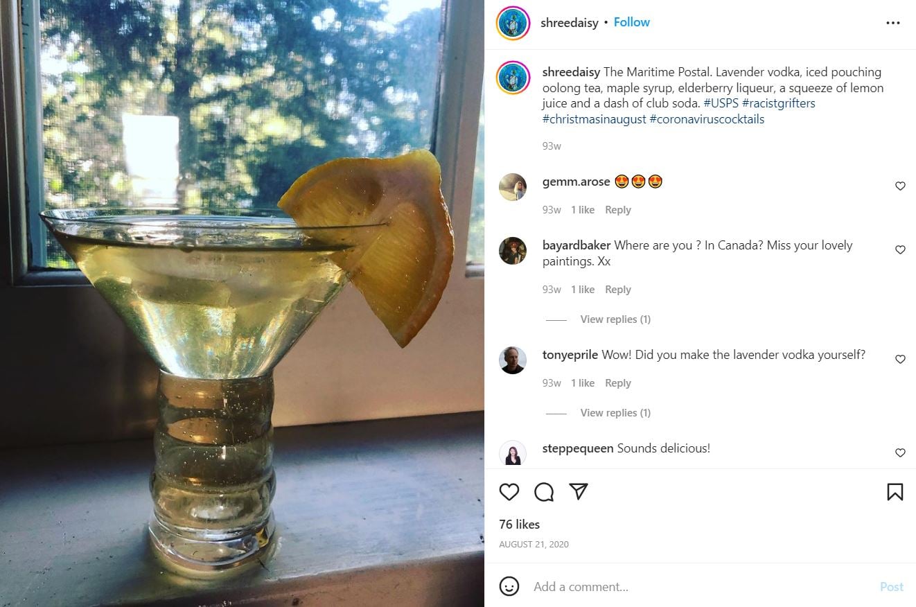 A snip of Daisy Rockwell