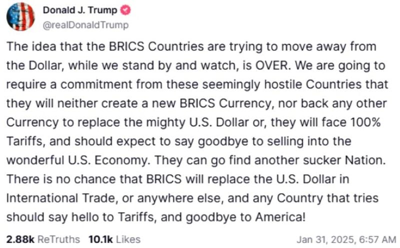 A snip of Donald Trump