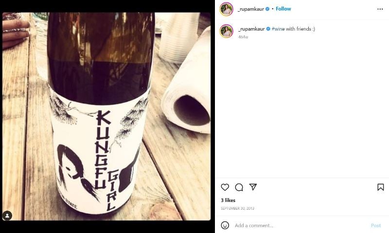 A snip of Rupam Kaur