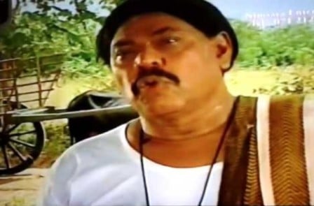 A still from Mahinda Rajapaksa