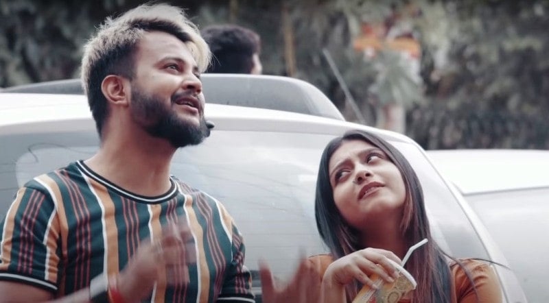 A still from her YouTube video, Brother Caught Sister With Boyfriend