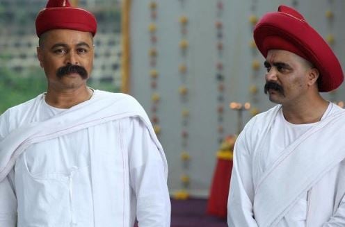 A still from the film Lokmanya Ek Yug Purush