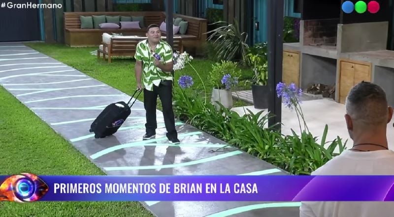 A still of Brian Alberto from the Argentine reality TV show Gran Hermano 12 (2024)