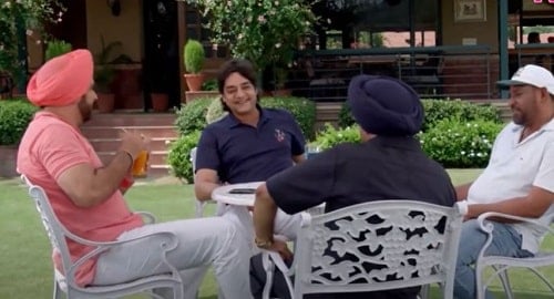 A still of Chandrachur Singh from the Punjabi film Just U & Me